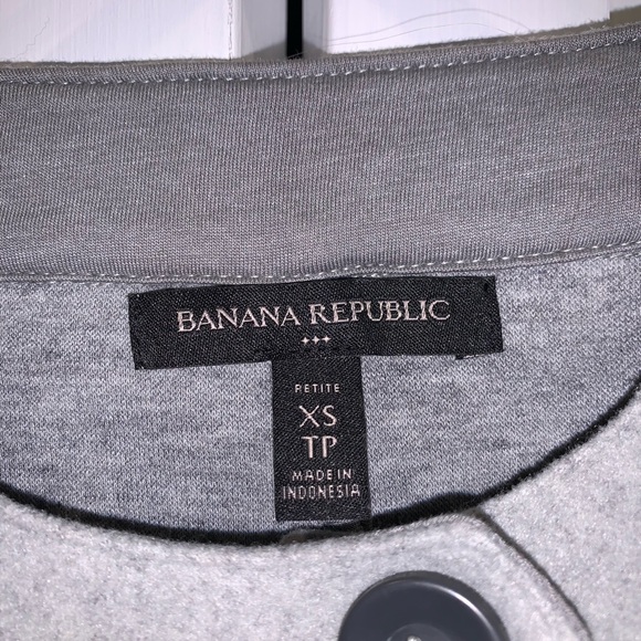 Banana Republic Light Gray Women's Blazer - Picture 2 of 4
